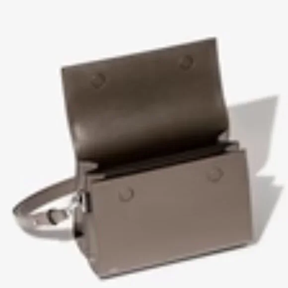 RSVP Paris Duo in grained taupe calfskin, new, with tags and dust bag - Picture 2 of 12